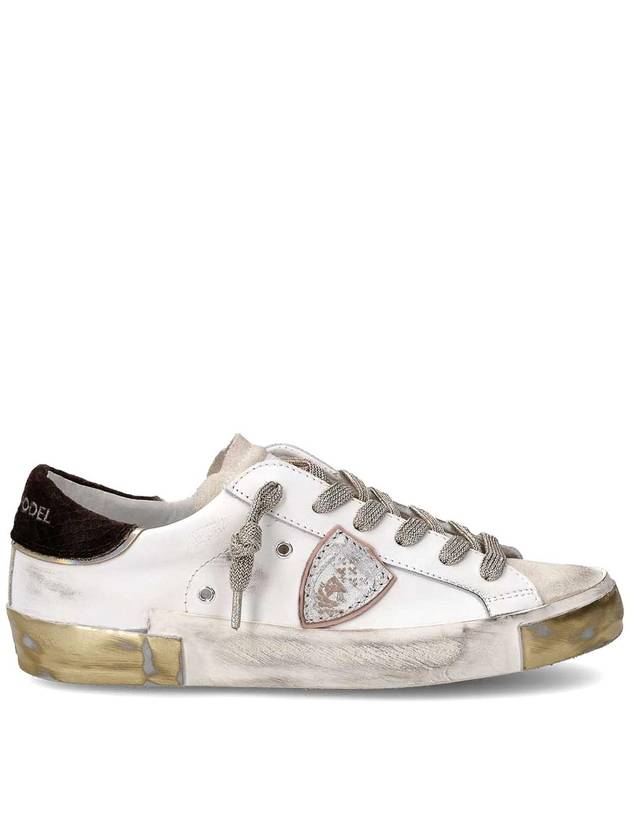 Philippe Model Sneaker Donna Prsx Low Bianco Nero