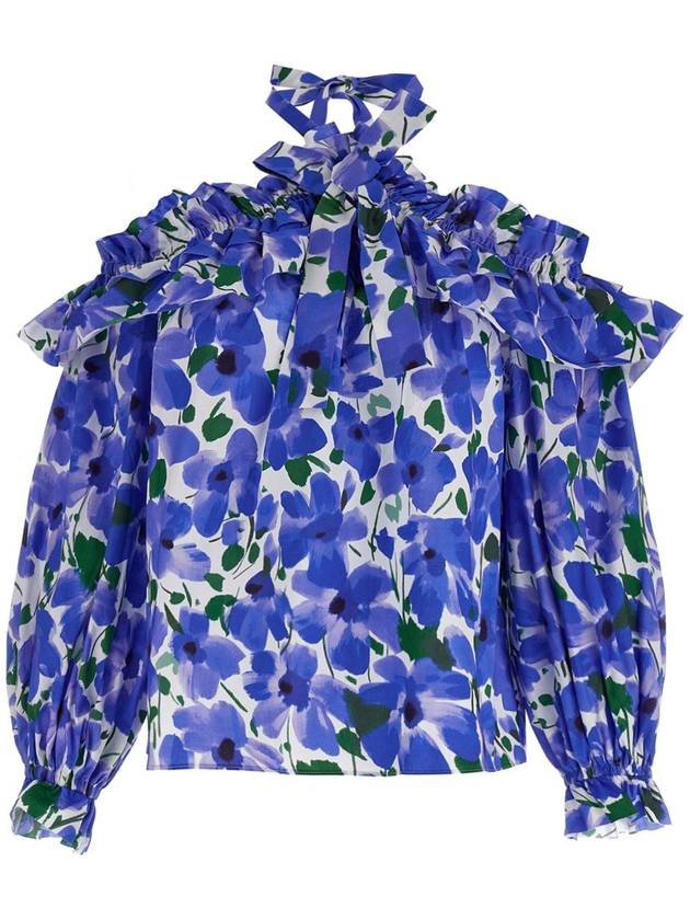 캐롤리나헤레라 Floral top R2511N222MEC172