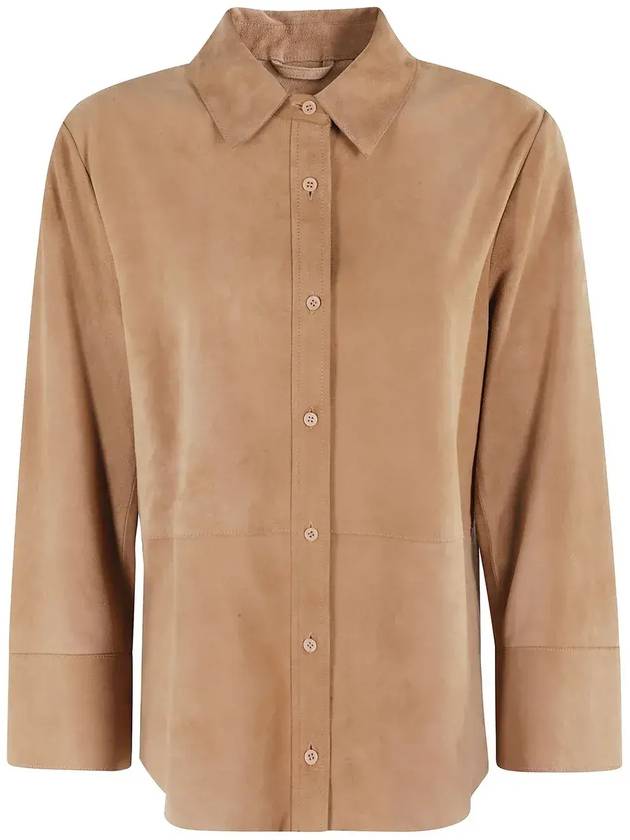 세븐티 스트레이트 헴 라이트웨이트 셔츠 CA1410380092_023KHAKI