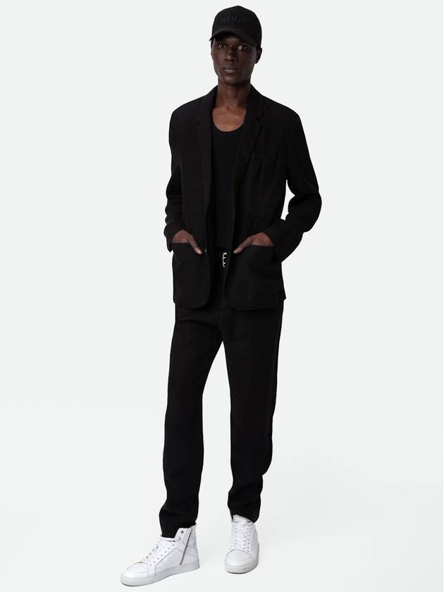 쟈딕앤볼테르 Viks 린넨 블레이저 정장 자켓 재킷