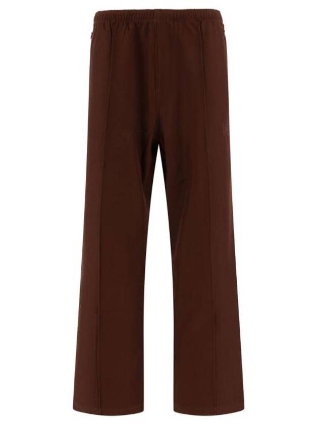 니들스 W.U 부츠컷 트랙 팬츠 브라운