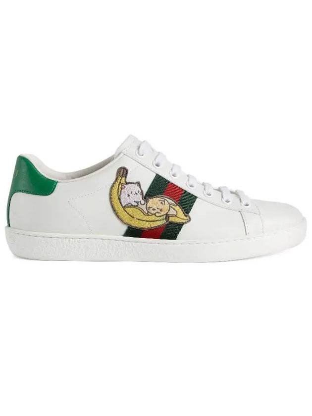 구찌 에이스 바나냐 로우탑 스니커즈