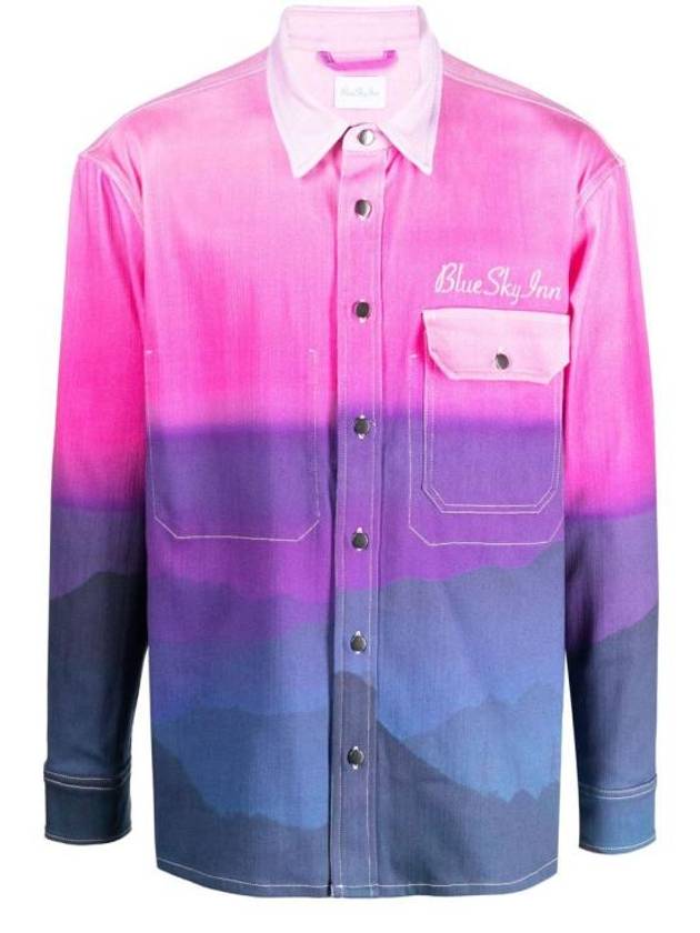 23FW 블루스카이인 자켓 BS2302JK011SUNSET PURPLE