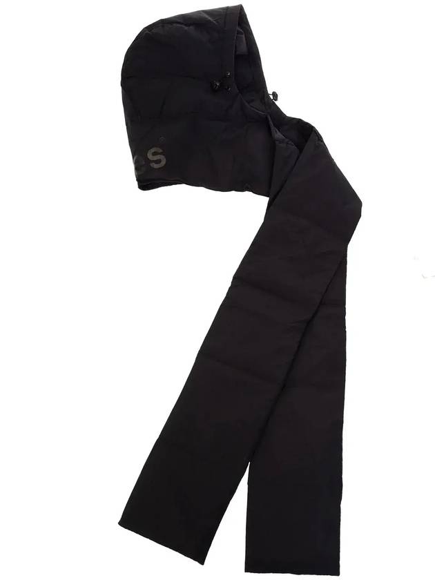 Etudes 로고 디테일 후드 스카프 H23MM949F009990_BLACK