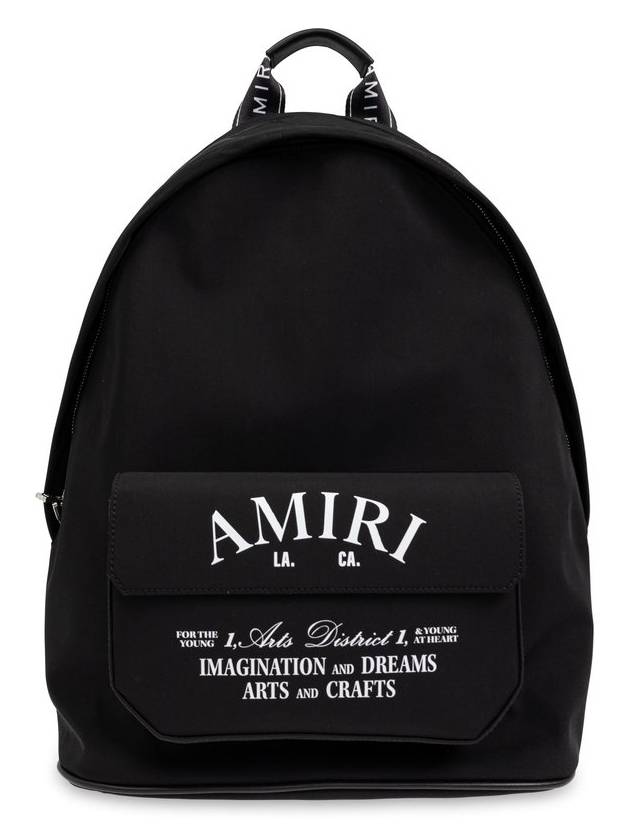 Amiri 로고 프린트 백팩