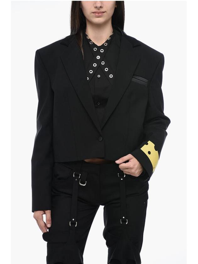 오프화이트 여성 자켓