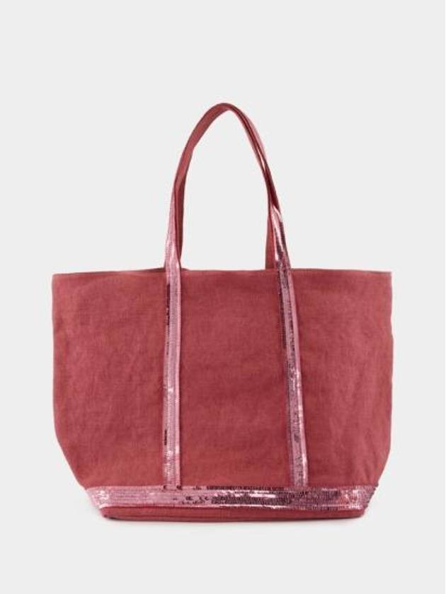25SS 바네사브루노 토트백 0PVE31 V40409 333 GRENAT pink