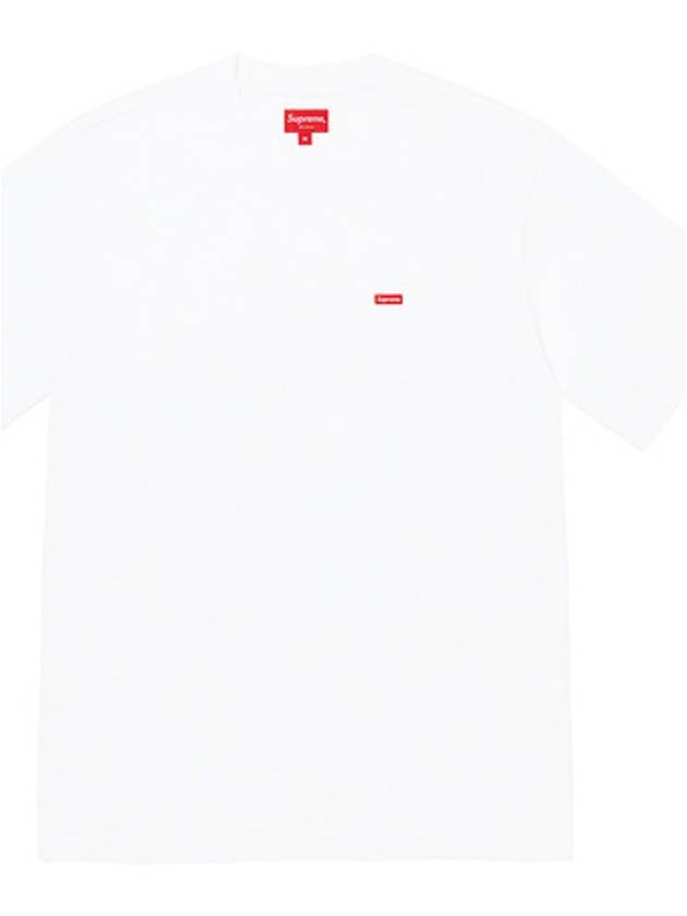 22SS 슈프림 스몰 박스 티셔츠 화이트 Supreme Small Box T-Shirt White