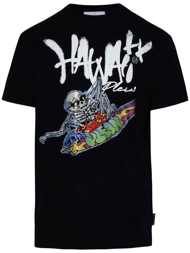 Philipp Plein Black cotton T-shirt