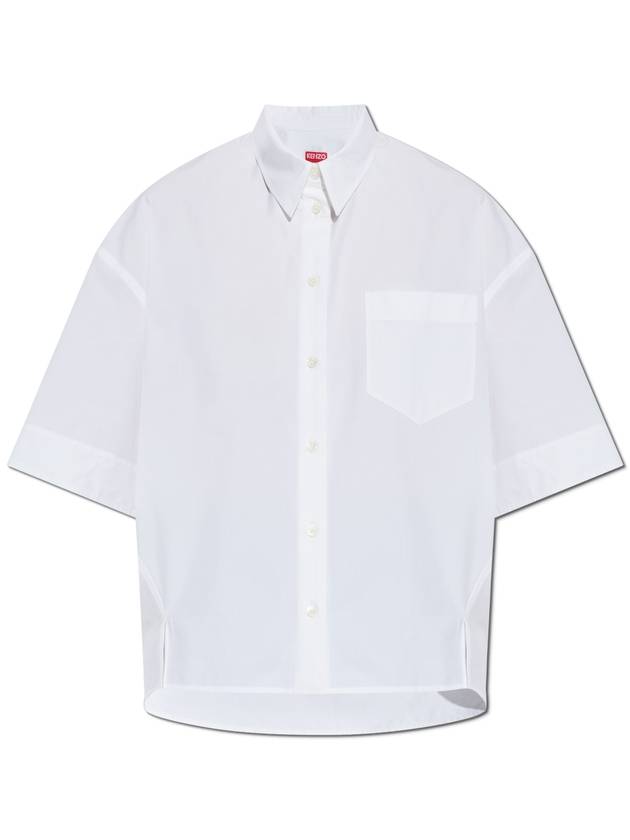Kenzo Shirt With Pocket  Women's  White