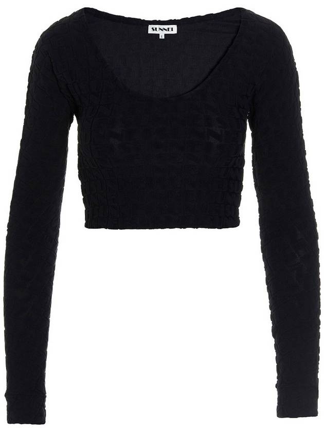 Sunnei All-over logo top