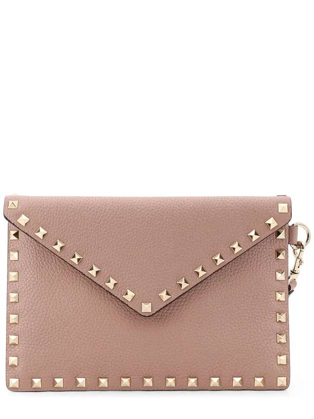 Valentino Garavani 락스터드 폴드오버 탑 미니 클러치백 6W2P0P87VSH_P45