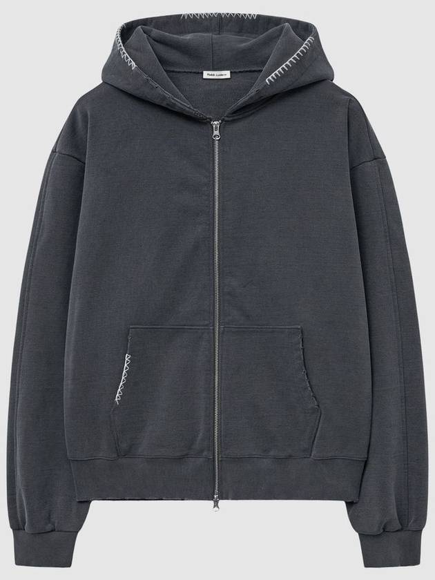 Vintage Stitch Zip Up Hoodie