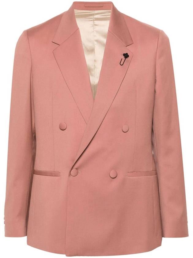 Lardini `Kosmo Drop 7 Reg` Double-Breasted Blazer