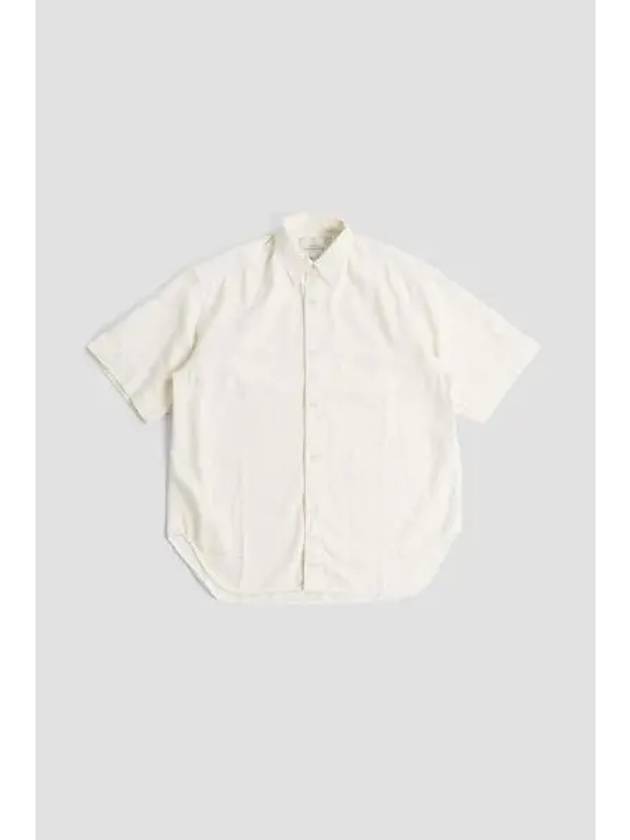 I국내배송I 스튜디오니콜슨 SORONO OVERSIZED SHORT SLEEVE SHIRT PARCHMENT 883 소로노 오버사이즈 숏슬리브 셔츠 ㅡkr 218273