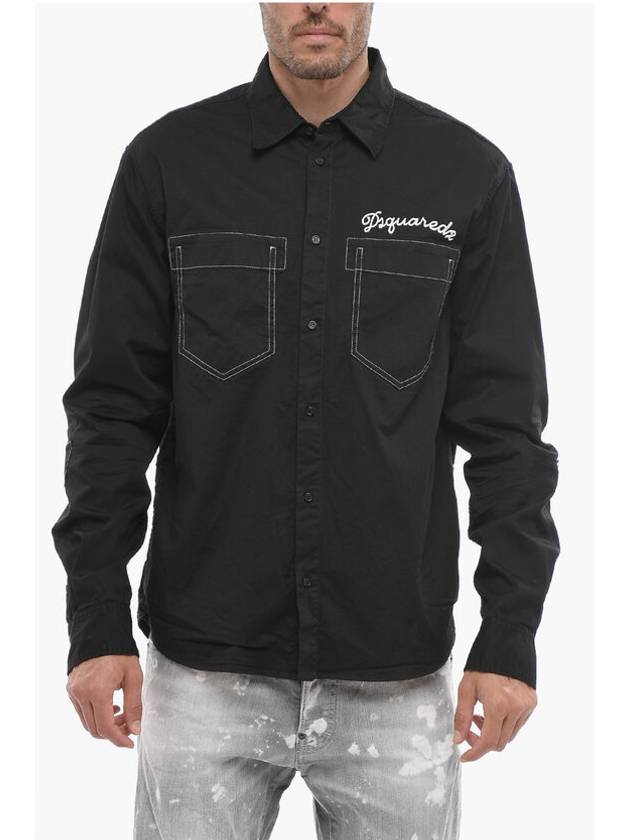 디스퀘어드2 남성 긴팔 셔츠