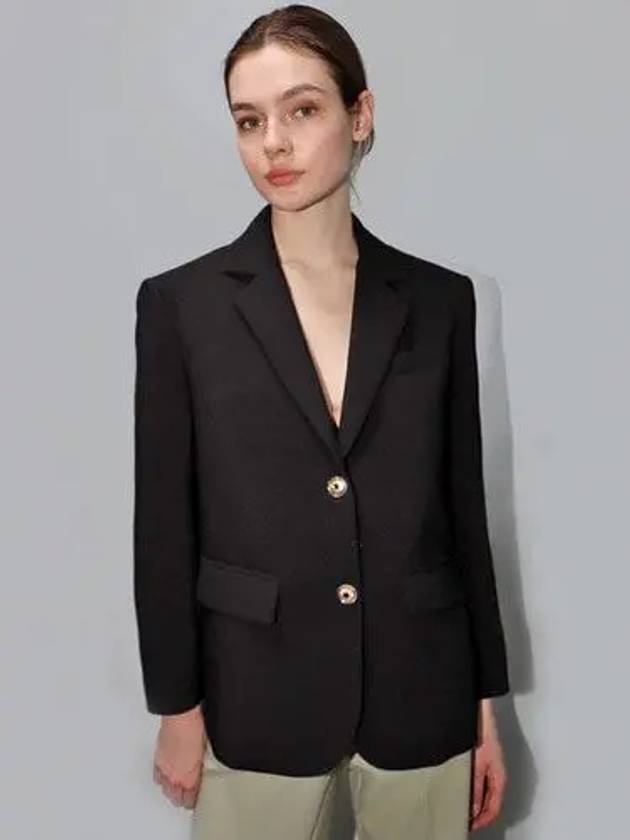 데미지니모닉 포멀 자켓 블랙