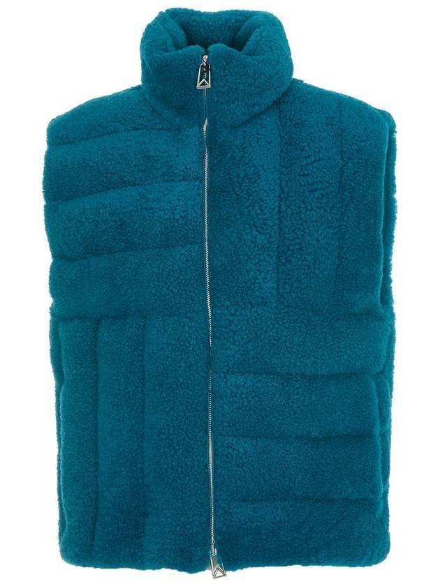 보테가베네타 인트레치아토 시어링 슬리브리스 베스트 블래스터