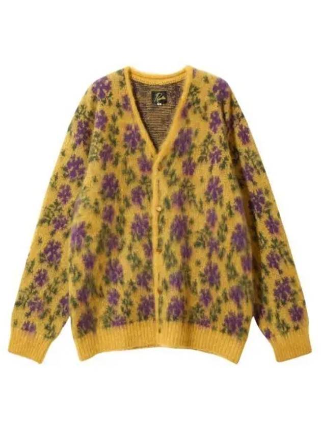 니들스 모헤어 가디건 플라워 Needles Mohair Cardigan Flower