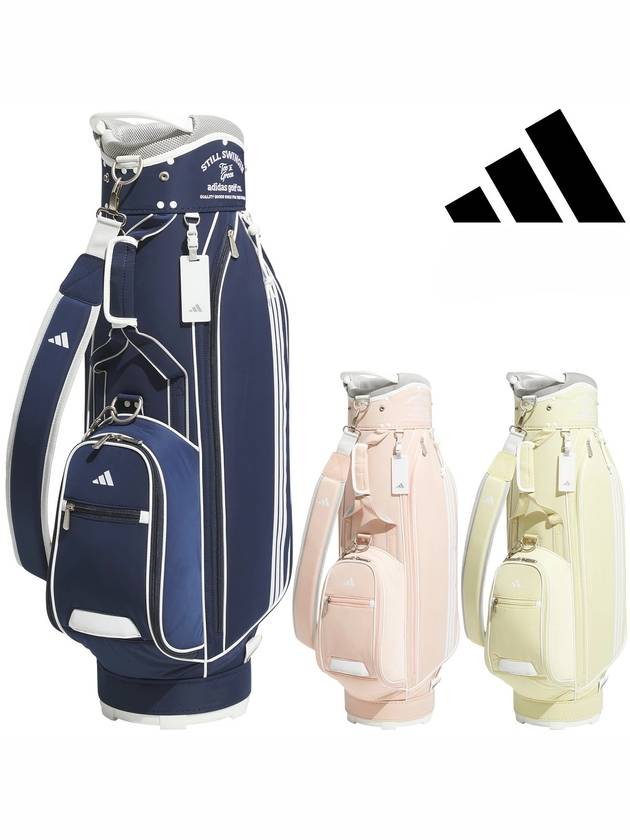 아디다스 그래픽 카트 여성용 캐디백 2025신제품 골퍼 머스트해브 아이템 4구 KVH35