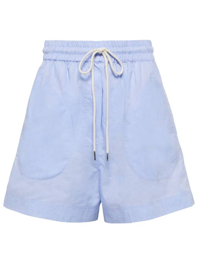 NB04 리 매튜스 여성 숏팬츠 LM Classic cotton and linen shorts