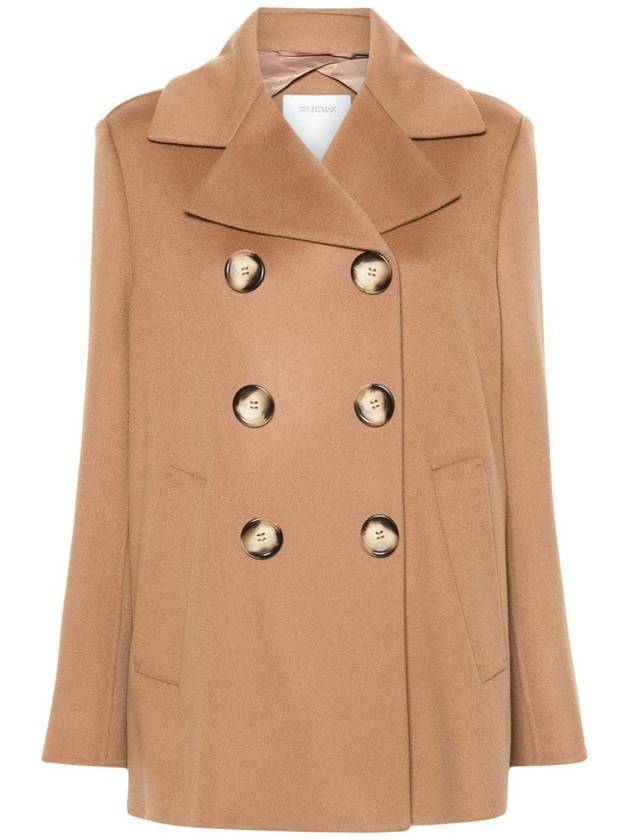 24FW SPORTMAX 스포르막스 막스마라 LIVORNO 리보르노 피코트 자켓 001 카멜 IT36 IT38 IT40 2422086011600 001