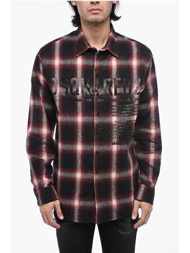 디스퀘어드2 남성 긴팔 셔츠