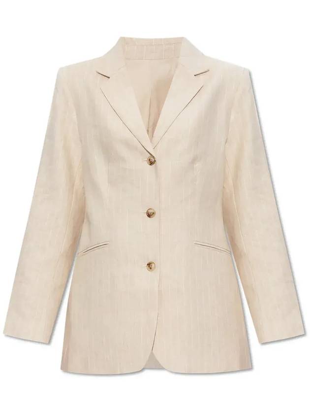 POSSE 레온 핀스트라이프 재킷 PS11550_BEIGEPINSTRIPE