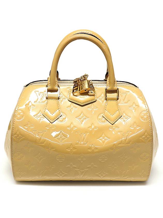 M90189 모노그램 베르니 BEIGE NOISETTE 몬타나 토트백