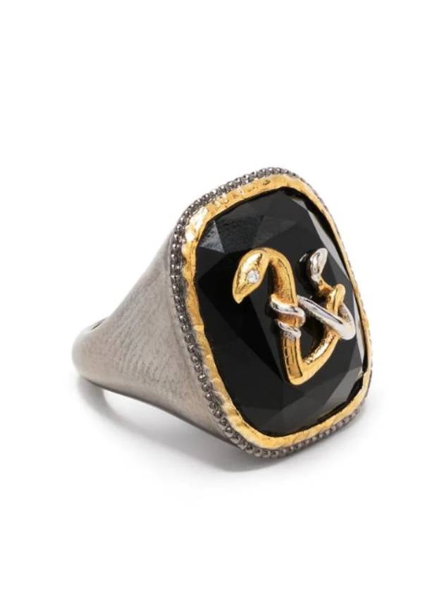 쟈딕앤볼테르 로고 장식 링 OWJW00541