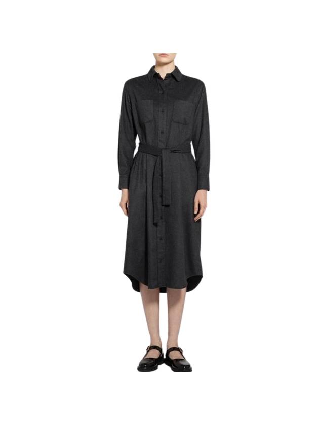 24FW 톰브라운 롱 원피스 FDSE87AF0648 015 Grey