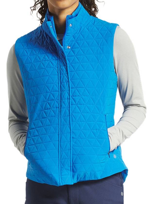 풋조이 여성 써모시리즈 인슐레이티드 베스트 골프 조끼 Blue