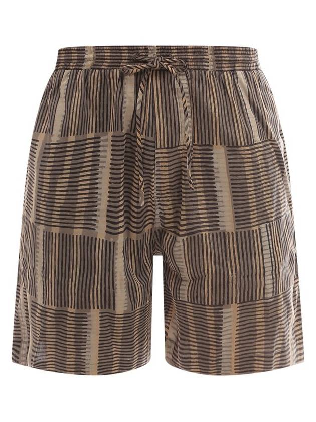 Nanushka 스트라이프 드로스트링 쇼츠