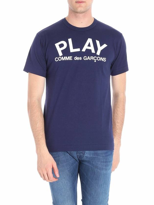 Comme des Garcons Play Blue Play T-shirt