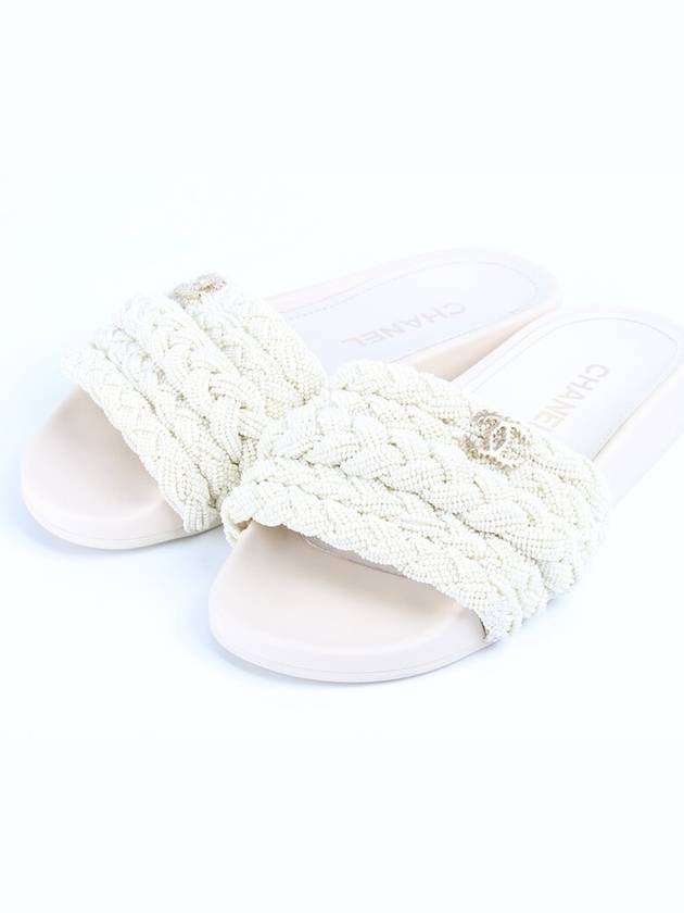 샤넬 뮬 슬리퍼 36 230