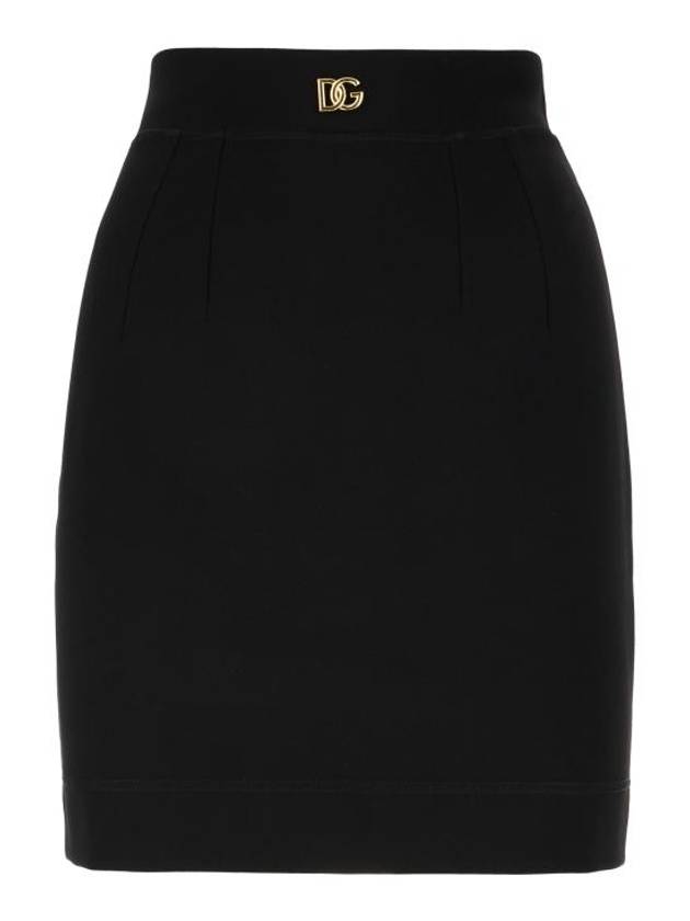25SS 돌체앤가바나 스커트 F4CB9TGDCWE N0000 NERO