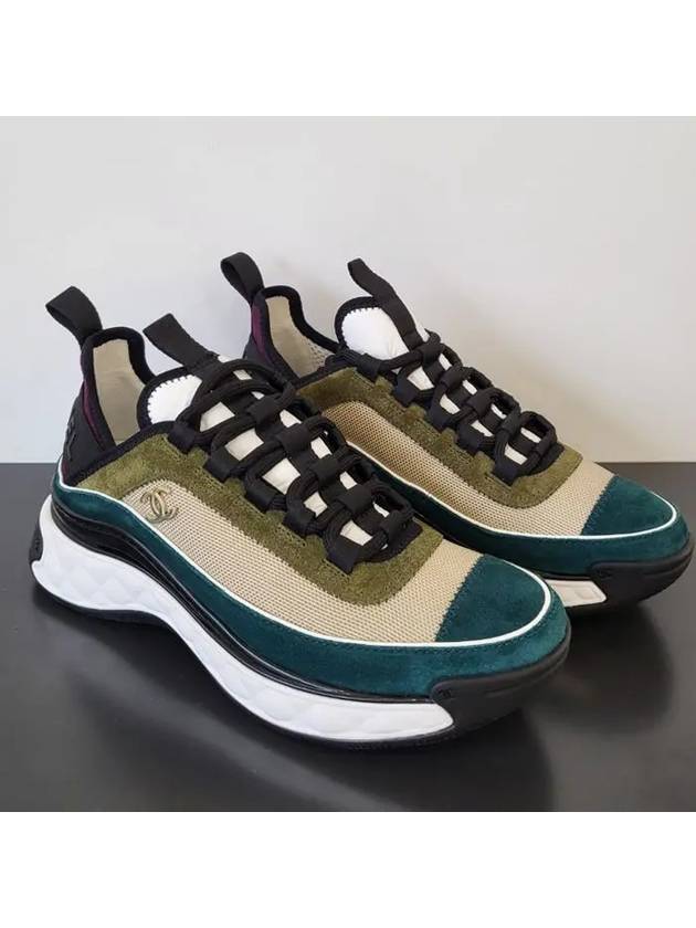 샤넬 믹스드파이버 CC로고 여성 스니커즈