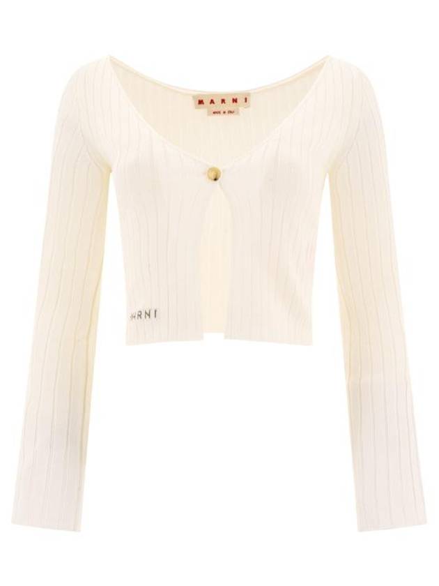24SS 마르니 스웨터 CDMD0347A0UFV22200W01 White