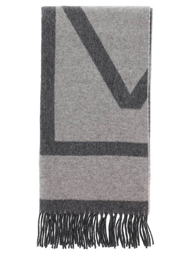 Tot?me 패널 프린지 스카프