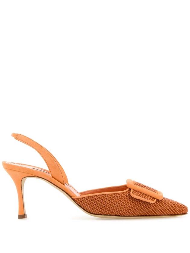 25SS 마놀로블라닉 오렌지 raffia Mayslibi pumps MAYSLIBI4241963 BORAMORA