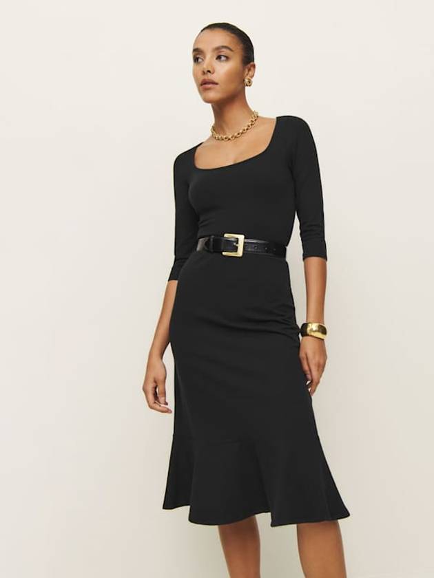 REFORMATION 리포메이션 Everly 니트 원피스 드레스