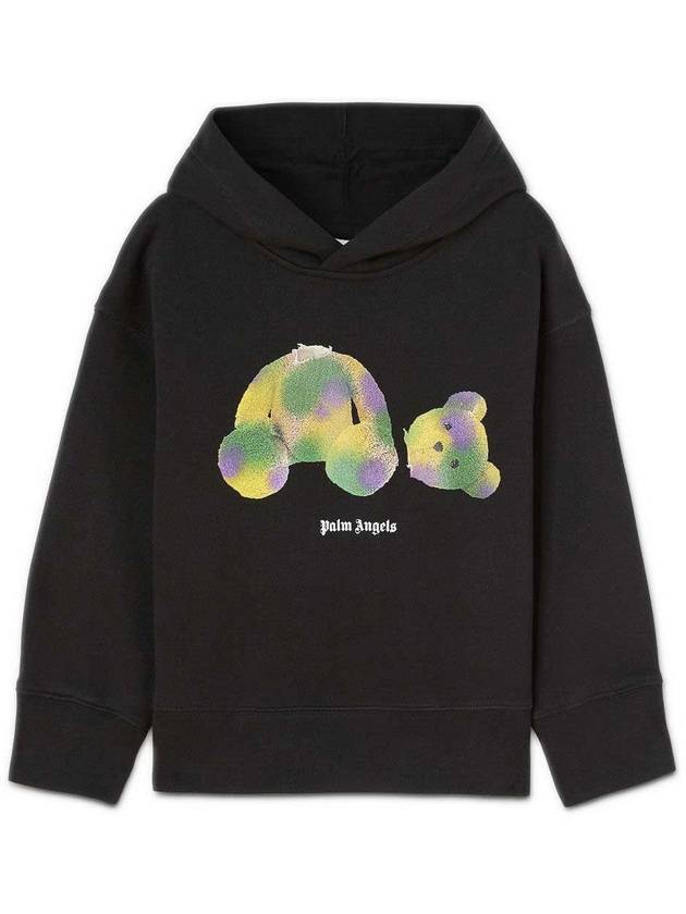 Palm Angels Black cotton boy palm angels hoodie