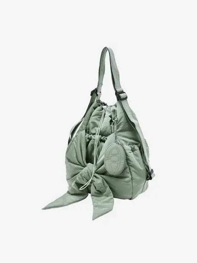 Athe Vanessabruno Acc 아떼 바네사브루노 르봉 백팩 & 숄더백 라지 라이트카키 Athe Vanessabruno Ruban Backpack And Shoulder Bag Large Light Khaki