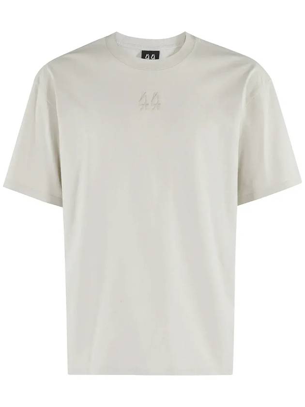 44 레이블 그룹 로고 그래픽 티셔츠 B0030556FA582096_P588ICEWHITE44SOLIDBLACK