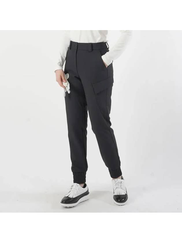 겨울 여성 골프 MB 조거 밴딩 카고 바지 여자골프웨어 연습복 713