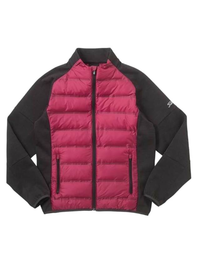 타이틀리스트 윈드프루프 하이브리드 자켓 레드