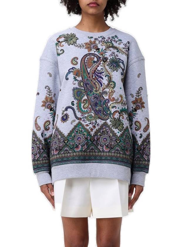 에트로 플로럴 스웨트셔츠