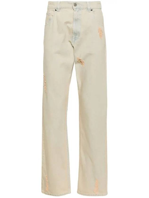 MSGM 미드라이즈 스트레이트 레그 디스트레스드 진 3640MP233L247098_84