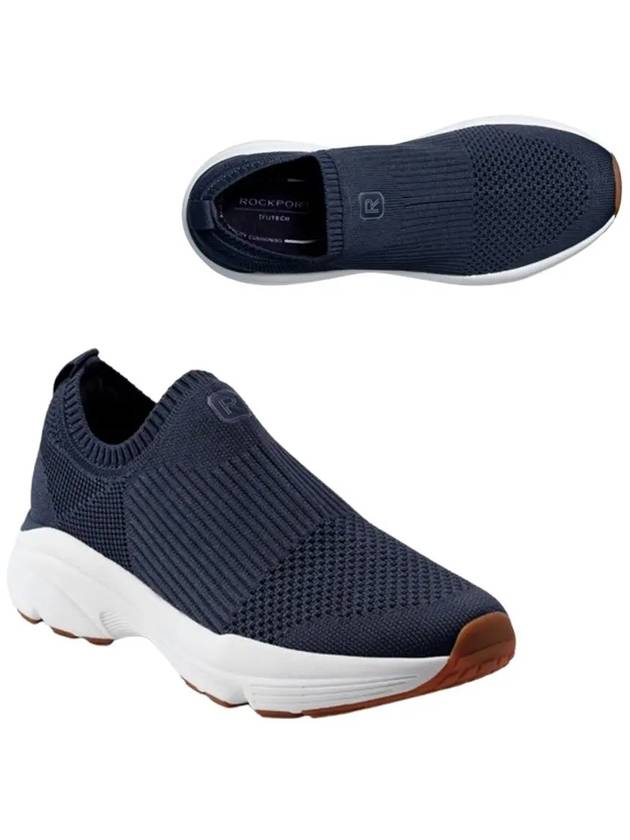 락포트 여성화 데미 슬립온 스니커즈 신발 네이비