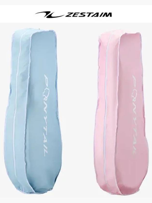 제스타임 포니테일 캐디백 항공커버 스카이 핑크